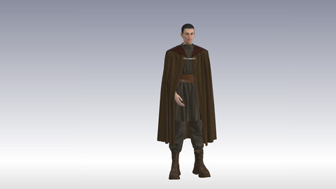 Sith inspired garment (2nd edition) in Style3d Atelier