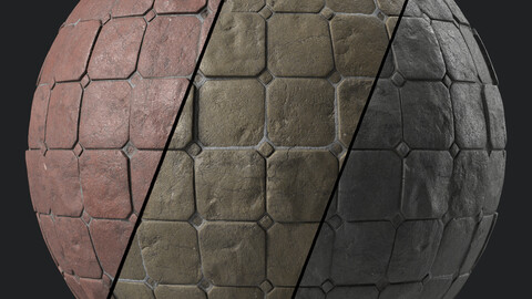 Pavement Materials 119- Sbsar Pbr 4k Seamless