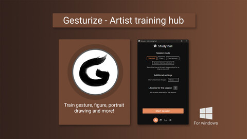 Gesturize - Artist training hub