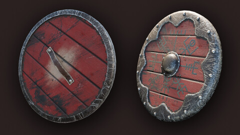 Viking-Themed Shield