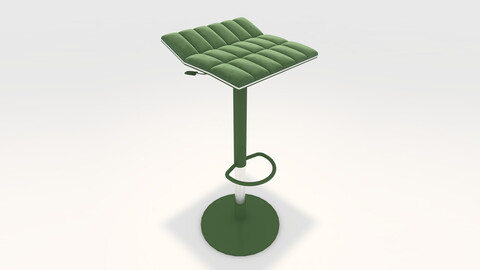 3D Model Bar Stool 16