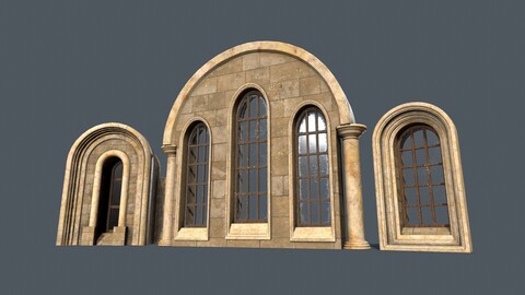 Medieval Window Set