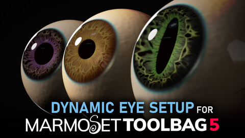 Dynamic Eye Setup for Marmoset Toolbag 5