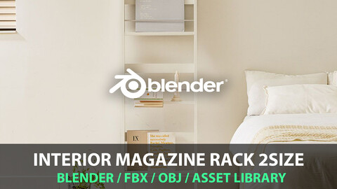 Interior Magazine Rack 2size