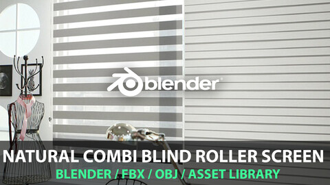 Natural Combi Blind Roller Screen