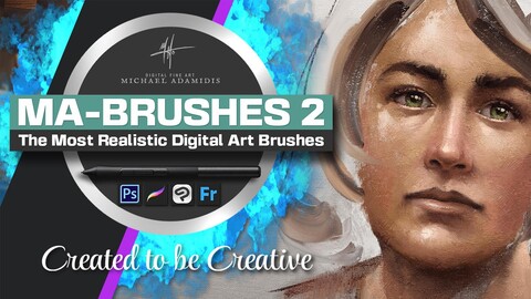 MA-BRUSHES 2 - The Most Realistic Digital Art Painting Brushes!