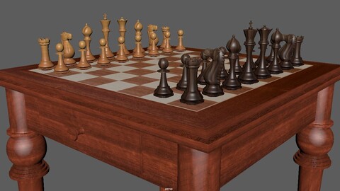 CHESS 3D MODEL