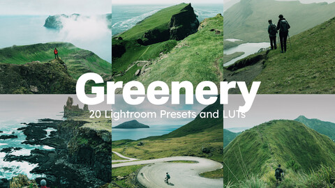 20 Greenery LUTs & Lightroom Presets