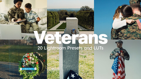 20 Veterans LUTs & Lightroom Presets