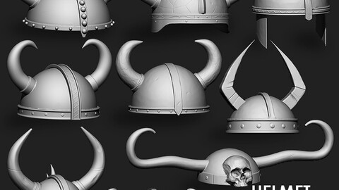 Helmet Collection IMM Brush Pack (9 in One) vol. 1