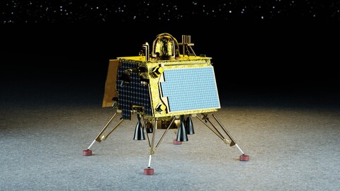 Chandrayaan 3 lander- vikram