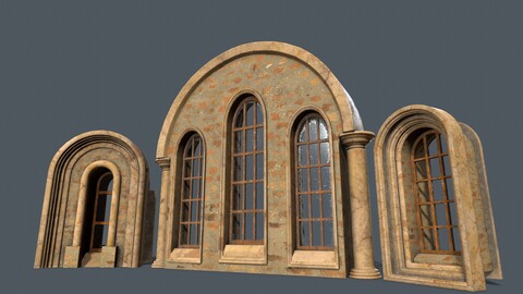 Medieval Window Set