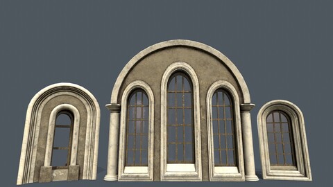 Medieval Window Set