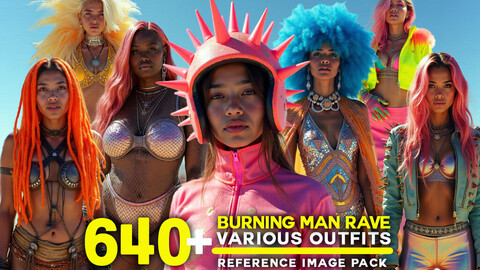 Burning Man Rave Outfit