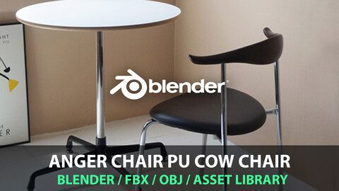 Anger Chair PU Cow Chair