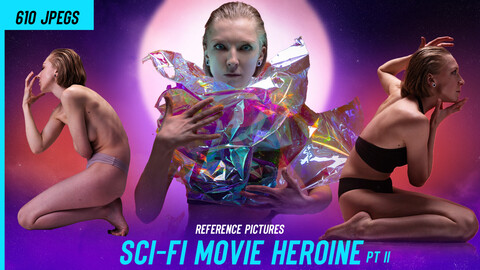 610 Sci-Fi Movie Heroine Poses Pt. II