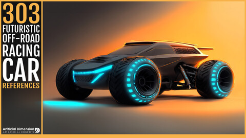 303 Futuristic Off-Road Racing car