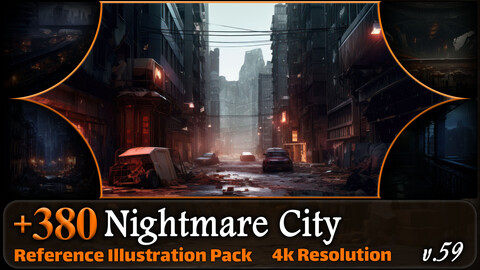 380 Nightmare City Reference Pack | 4K | v.59