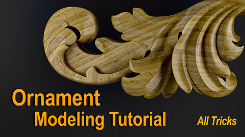 Ornament 3D Modeling Tutorial v1