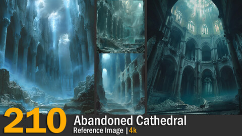 Abandoned Cathedral | Reference Images | 4K