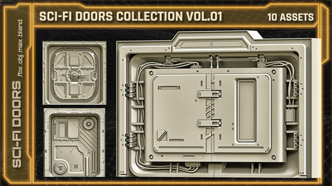 SCI-FI DOORS Collection VOL.01