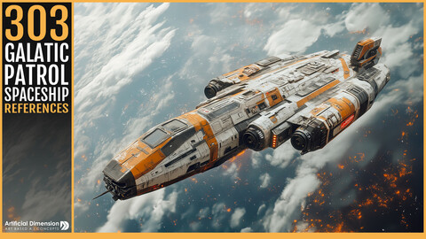 303 Galactic Patrol Spaceship