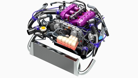 HKS 4.3L VR38DETT GT-R R35 engine