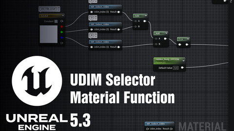 Unreal Engine Material UDIM Selector