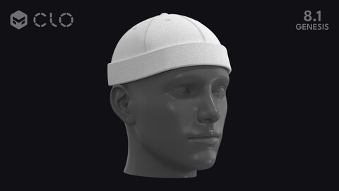 BASIC SKULL CAP / zpac obj fbx highpoly