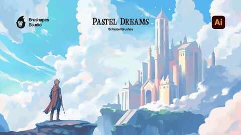 Pastel Dreams Illustrator Brushes