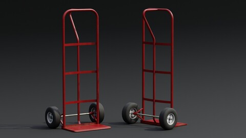 Hand Truck A02 Game-Ready