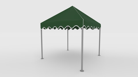 3D Model Gazebo Tent 12 250 cm X 250 cm