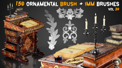 150 Ornamental Brush + Imm Brushes - Vol 30