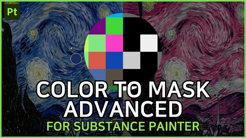 Color to Mask Advanced for Substance Painter