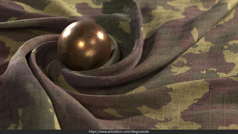 RIPSTOP FABRIC MARPAT CAMOUFLAGE