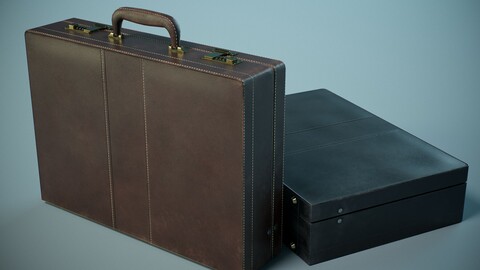 Leather Briefcase PBR