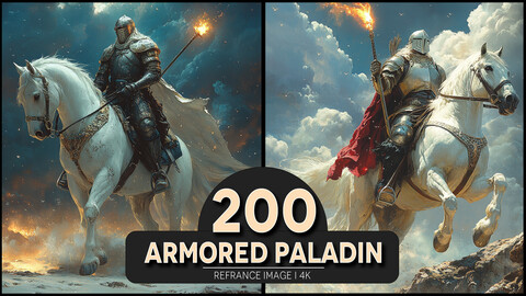 Armored Paladin 4K Reference/Concept Images