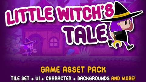 Little Witch's Tale Tile Set