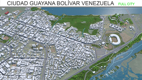 Ciudad Guayana Bolívar Venezuela 30km