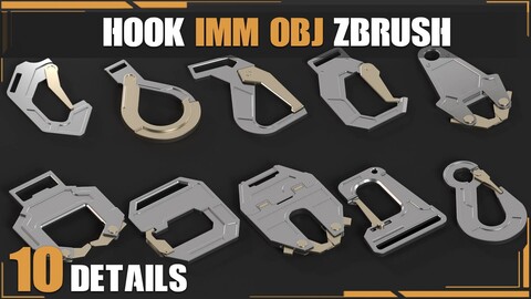 SCI-FI 10 IMM/OBJ  HOOK Hard Surface