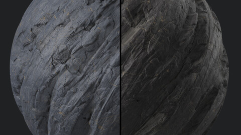 Rock Cliff Materials 02-  Sbsar | PBR | 4K | Seamless