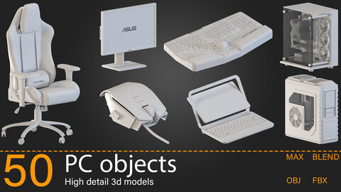 50-PC objects-Kitbash -vol.02