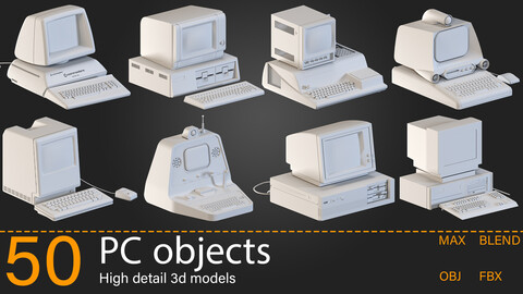 50-PC objects-Kitbash -vol.03