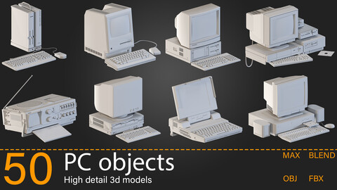 50-PC objects-Kitbash -vol.04