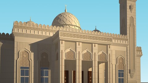 Mosque 3D No3