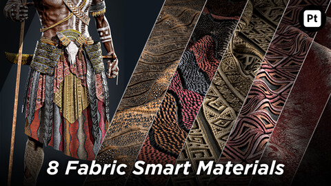 African Warrior No.1: 8 Fabric smart materials