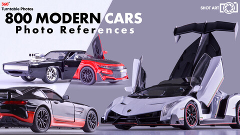 800 Modern Cars Image References (BluePrint) Vol-02