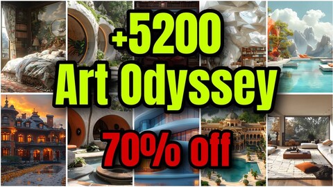 +5200 Art Odyssey 70%OFF