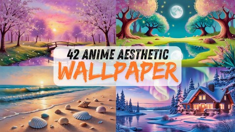 42 Anime Aesthetic Wallpaper