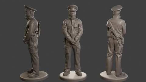 Male Slovac Traffic Police STP 006